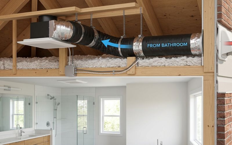 Best Way To Vent A Bathroom Exhaust Fan